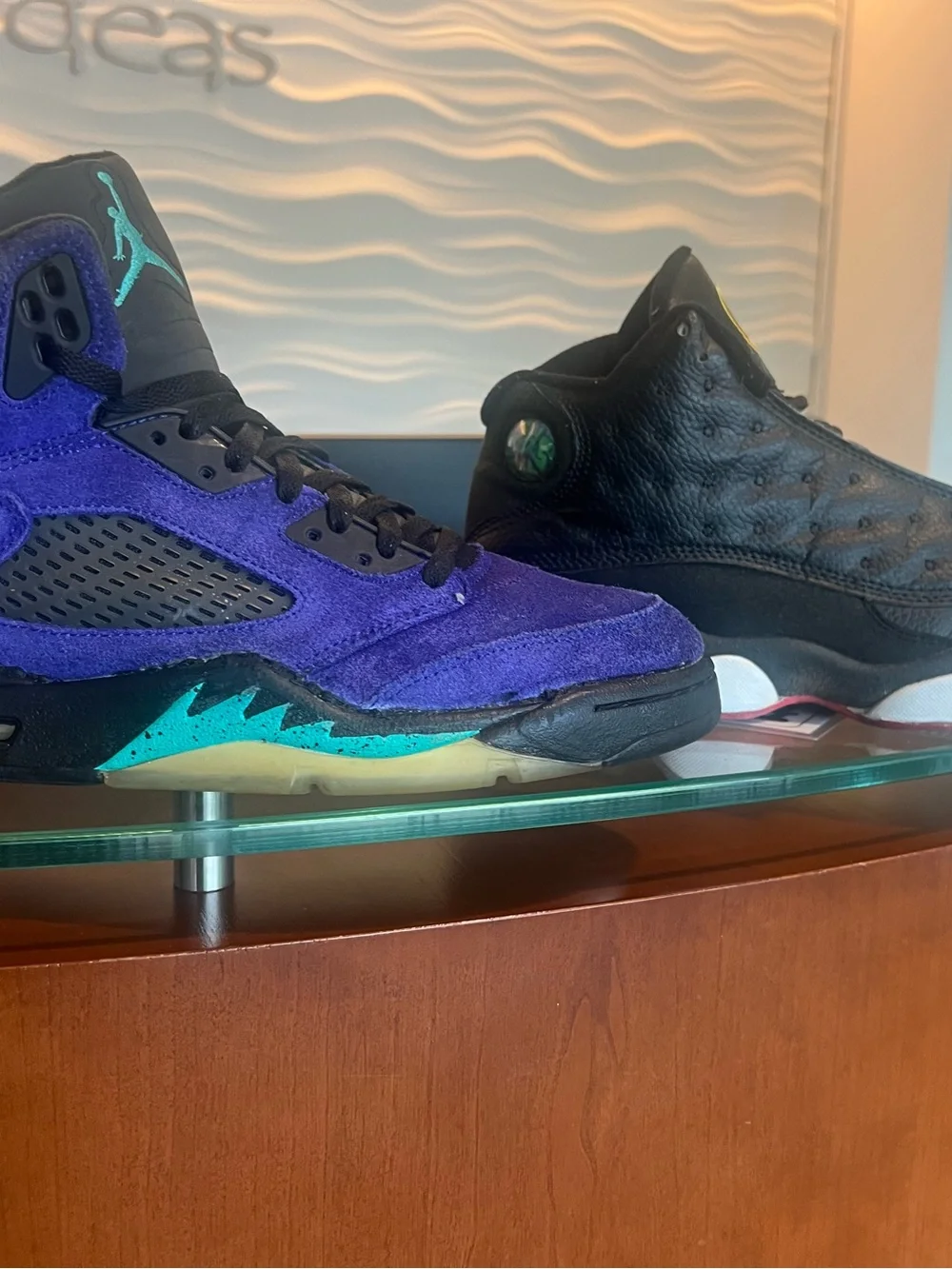 Air Jordan retro 5&13 bundle alternate grapes and playoffs used read post